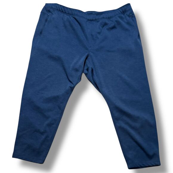 Duluth Trading Company Sweat Pants Mens Navy Blue Activewear Athleisure Sz 3XL - Picture 1 of 7